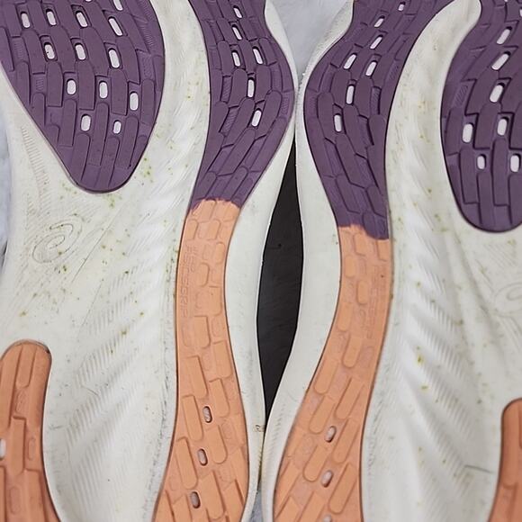 Asics Athletic Shoes in Gray and Purple - Picture 11 of 12